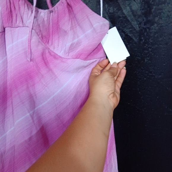 NWT BP. pink halter dress Size small - Picture 2 of 6
